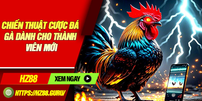 Chiến thuật cược đá gà dành cho thành viên mới